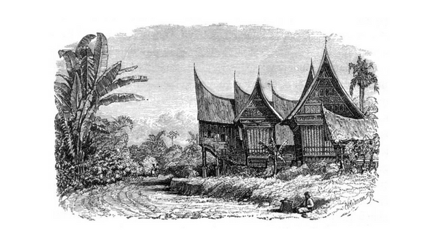 Rumah Gadang (Foto: Wikipedia)
