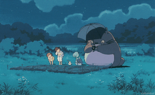 Film kartun My Neighbor Totoro. (Foto: Tumblr)
