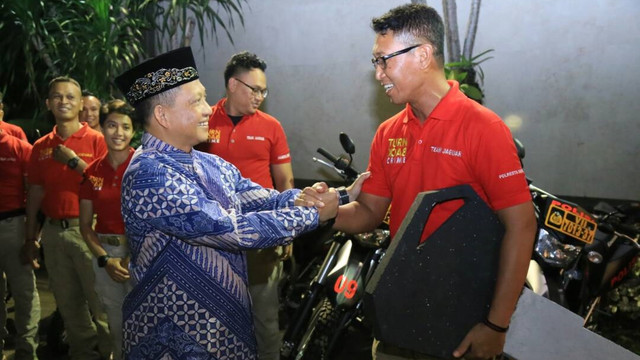 Kapolri bersama Tim Jaguar (Foto: Dok. Polresta Depok)