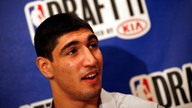 Pebasket Oklahoma City Thunder, Enes Kanter. (Foto: Reuters/Mike Segar)