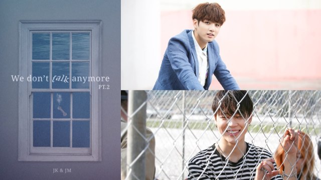 "We Don't Talk Anymore" by JK & JM (Foto: bts.ibighit.com)