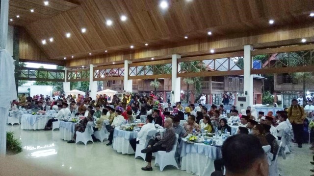 JK di acara buka puasa bersama masyarakat Sulsel (Foto: Kevin Kurnianto/kumparan)