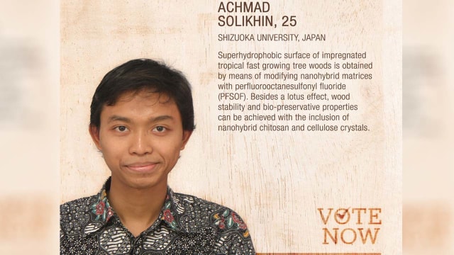 Achmad Solikhin (Foto: Dok. schweighofer-prize.org)