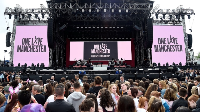 Konser One Love Manchester (Foto: Kevin Mazur/One Love Manchester/Handout via REUTERS)
