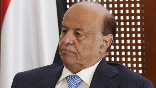 Presiden Yaman Abd Rabbuh Mansur Hadi (Foto: Reuters/Stringer)
