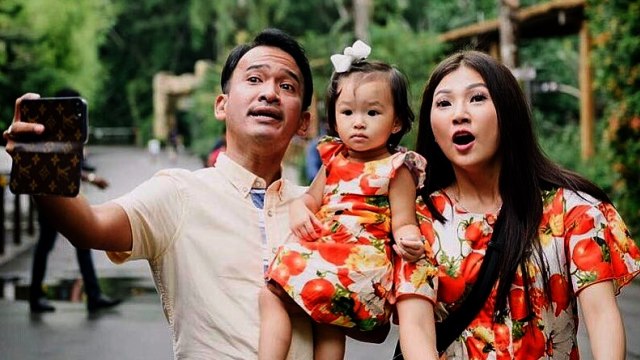 Ruben Onsu, Sarwendah dan Anaknya (Foto: Instagram/@ruben_onsu)