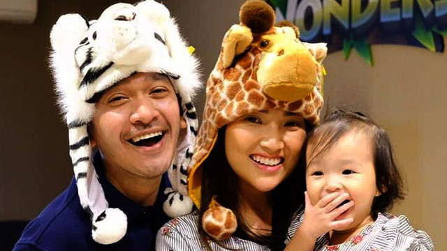 Ruben Onsu, Sarwendah dan Anaknya (Foto: Instagram/@ruben_onsu)