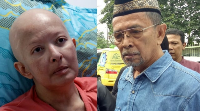Yana Zein dan ayahnya, Nurzaman (Foto: kumparan)