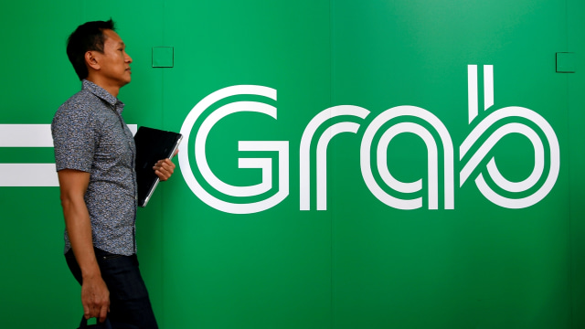 Kantor Grab di Singapura. Foto: Edgar Su/Reuters