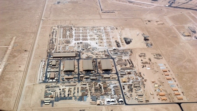 Pangkalan udara militer AS, Al Udeid, di Qatar. (Foto: Wikipedia)