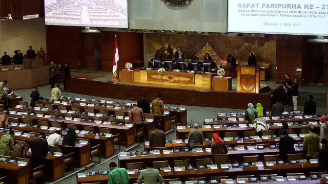 Sidang paripurna DPR RI (Foto: Nicha Muslimawati/kumparan)
