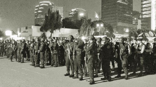 Apel Operasi Kepolisian. (Foto: Instagram @tmcpoldametro)