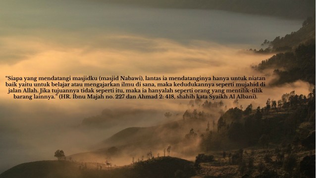 Menuntut Ilmu adalah Bagian dari Jihad