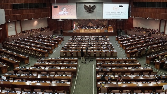 Rapat paripurna DPR (Foto: Aditia Noviansyah/kumparan)