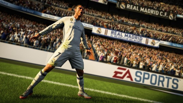 Cristiano Ronaldo di game FIFA 18. (Foto: PlayStation)