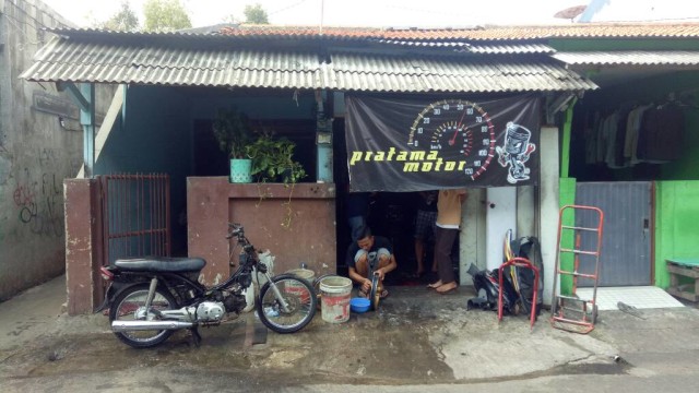 Bengkel Pratama Motor (Foto: Dok. Marali)