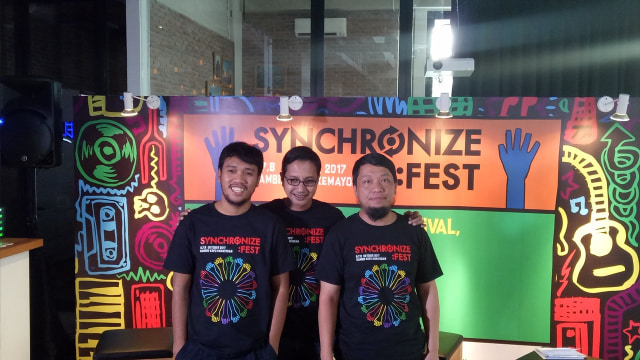 Jumpa pers Synchronize Festival 2017 (Foto: Prabarini Kartika/kumparan)
