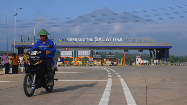 Gerbang Tol Salatiga (Foto: Aloysius Jarot Nugroho/ANTARA)