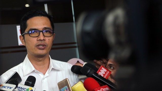 Jubir KPK Febri Diansyah (Foto: Fanny Kusumawardhani/kumparan)