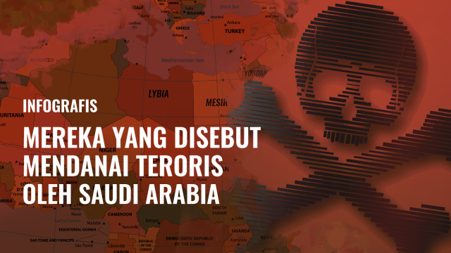 Infografis Daftar Pendana Teroris Menurut Saudi (Foto: Faisal Nu'man/kumparan)