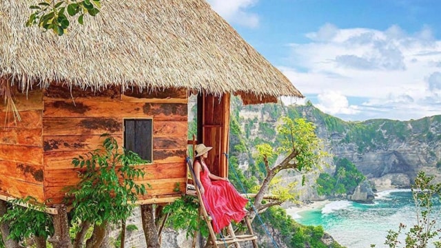 Rumah Pohon Tree House, Bali. (Foto: Dok. Agoda)