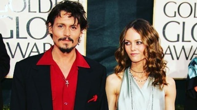 Johnny Deep dan Vanessa Paradis (Foto: Instagram)