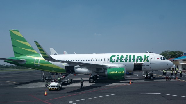 Pesawat Citilink (Foto: Aditia Noviansyah/kumparan)