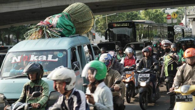 Macet Mampang Kuningan  Foto: Aditia Noviansyah/kumparan