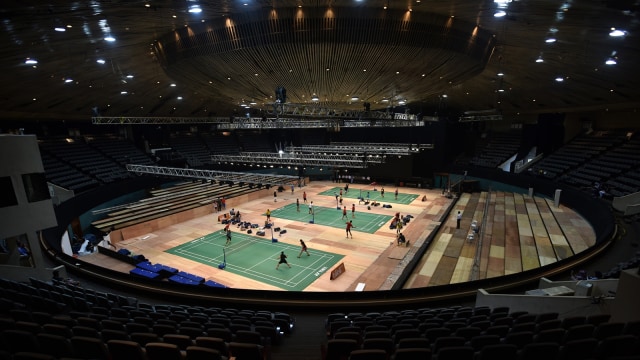 Plenary Hall JCC Senayan (Foto: Antara/Wahyu Putro A)