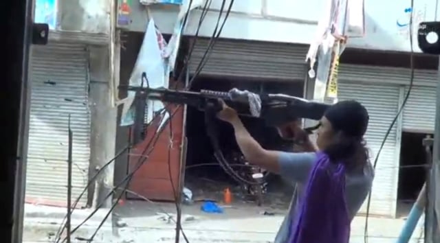 Militan di Marawi, Filipina (Foto: Social Media Website via Reuters TV)