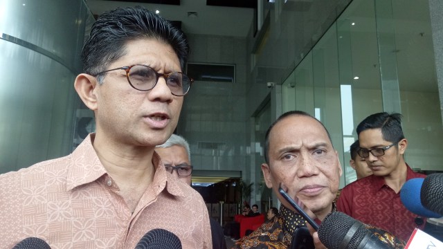 Laode M Syarief dan Indriyanto Seno Adji (Foto: Marcia Audita/kumparan)