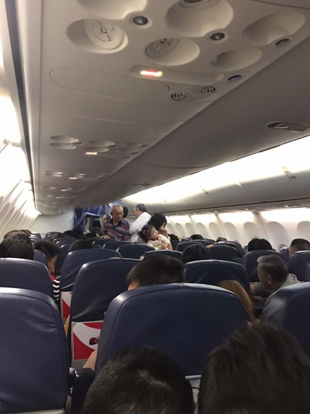 Penumpang Lion Air mendarat di Palembang (Foto: Dok. Rika Pridafesty)