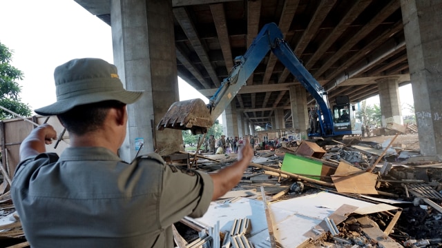 Penertiban bangunan liar di Kalijodo (Foto: Aditia Noviansyah/kumparan)