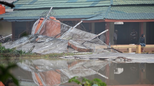 Lapas Jambi jebol (Foto: Antara)