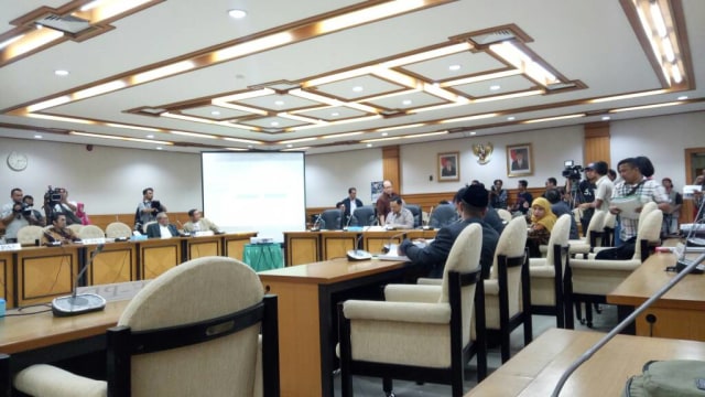 Rapat Pansus RUU Pemilu di DPR (Foto: Amanaturrosyidah/kumparan)