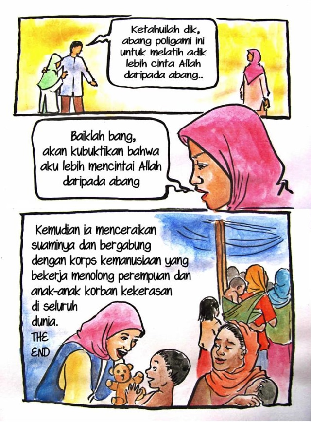 Ada Banyak Cara mencintai Allah #karyauntukperubahan #Poligami