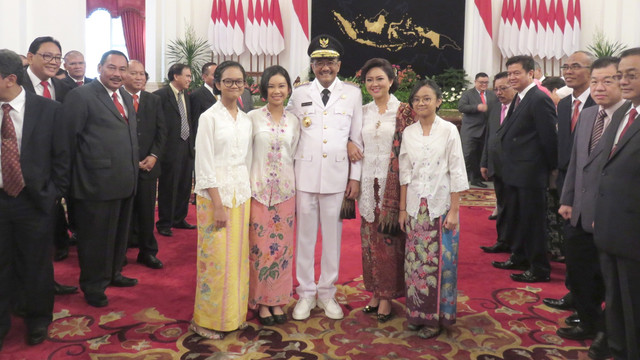 Keluarga Djarot Saiful Hidayat. (Foto: Yudhistira Amran Saleh/kumparan)