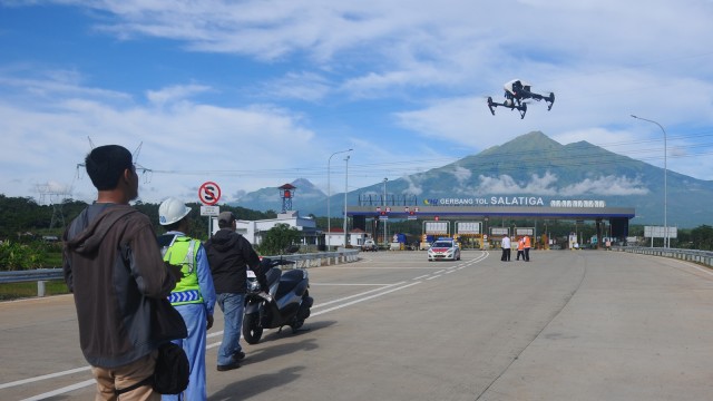 Survey terpadu tol Bawean-Salatiga (Foto: Antara/Aloysius Jarot Nugroho)