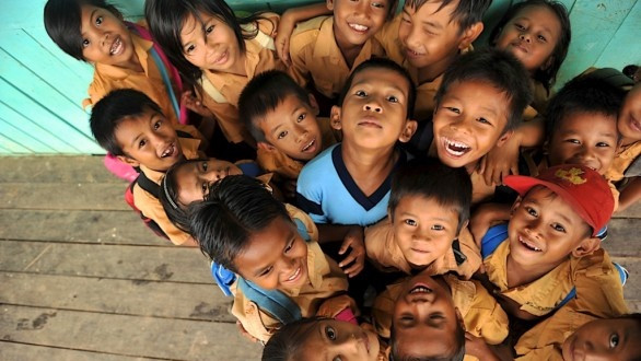 Anak sekolah. (Foto: Dok. Indonesia Mengajar )