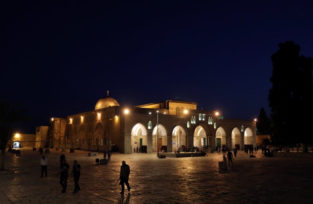 Masjid Al-Aqsa di Yerusalem (Foto: REUTERS/Ammar Awad)