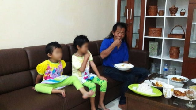 Keluarga Joni - Isa di Rumah Aman (Foto: Dok. Kemensos)