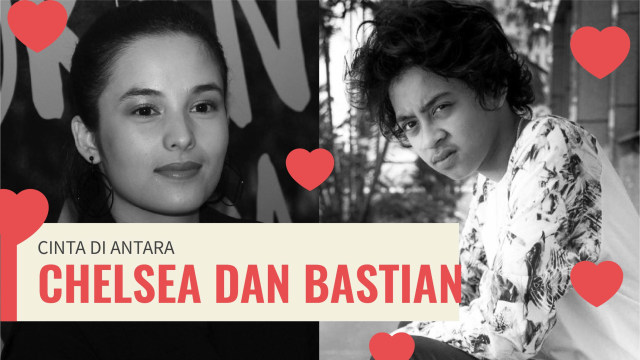 Infografis Chelsea Islan dan Bastian (Foto: Bagus Permadi/kumparan)