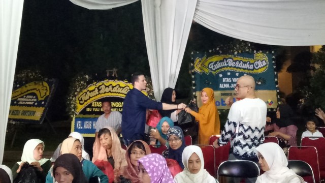 Bertrand Antolin hadiri pengajian Jupe (Foto: Prabarini Kartika/kumparan)