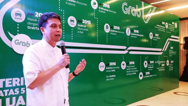 Ridzki Kramadibrata, Grab Indonesia. (Foto: Jofie Yordan/kumparan)