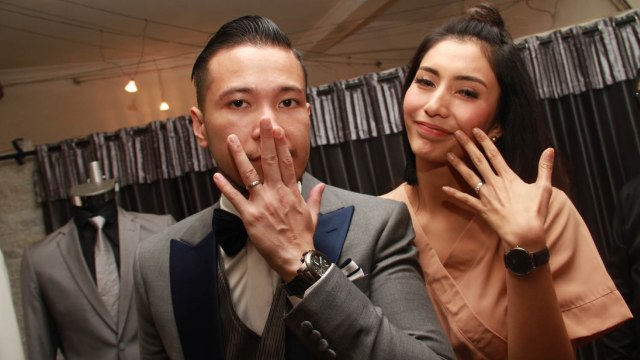 Tyas Mirasih dan Raiden. (Foto: Munady Widjaja)