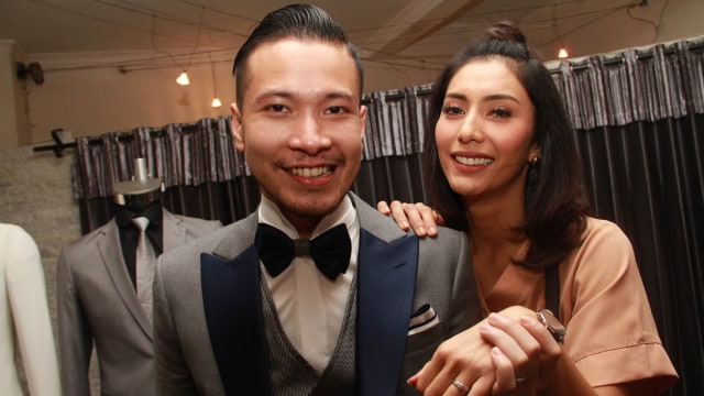 Tyas Mirasih dan Raiden (Foto: Munady Widjaja)