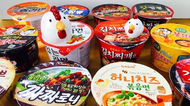 Ilustrasi mi Samyang asal Korea (Foto: Instagram/@samyangfoods)
