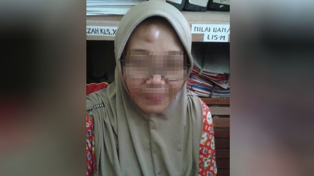 Guru korban pemukulan siswa di Kalbar. (Foto: Dok. Polda Kalimantan Barat)
