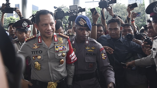 Kapolri Jenderal Pol Tito Karnavian. (Foto: Antara/Hafidz Mubarak A)