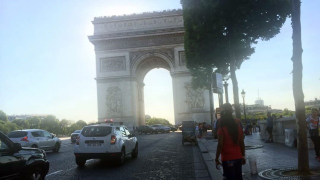 Situasi Champs-Elysees Avenue (Foto: Dok. Said Didu)